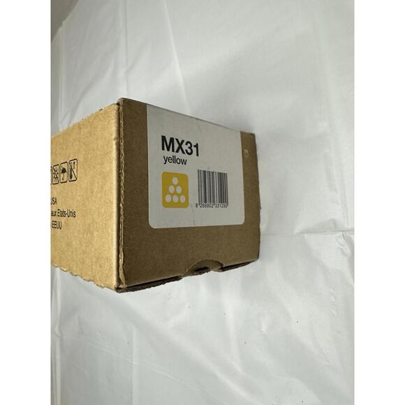 Genuine SHARP Systems MX-31NTYA Yellow Toner Cartridge New In Box Hyperion - Picture 7 of 8